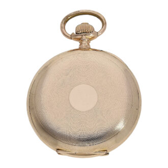 German gold keyless half hunting cased watch Circa 1900