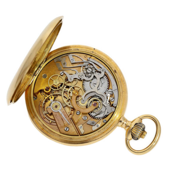 Unsigned chronograph with 30-counter and tachymeter Circa 1920 Unsigned chronograph with 30-counter and tachymeter Circa 1920
