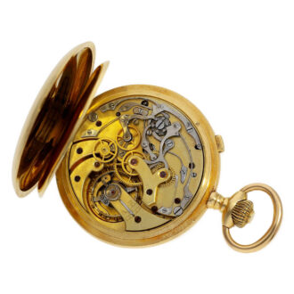 French chronograph with counter and tachymeter Circa 1910