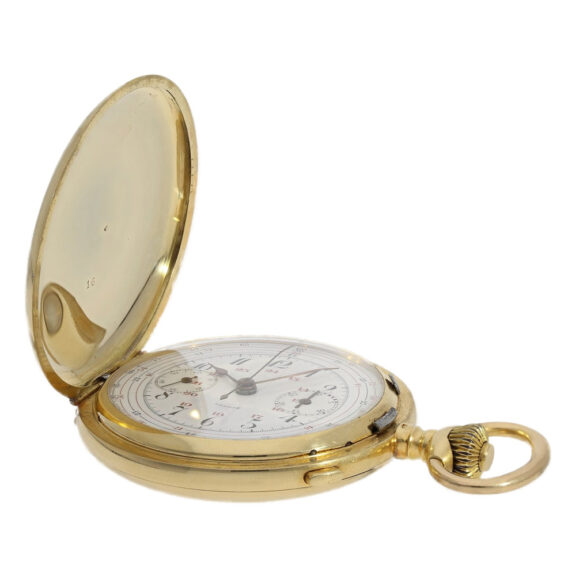 French chronograph with counter and tachymeter Circa 1910 French chronograph with counter and tachymeter Circa 1910