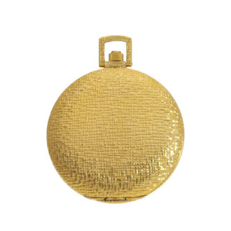 Flat American gold hunting cased lever pocket watch Circa 1965