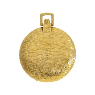 Flat American gold hunting cased lever pocket watch Circa 1965