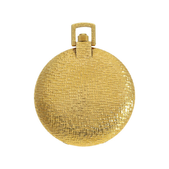 Flat American gold hunting cased lever pocket watch Circa 1965 Flat American gold hunting cased lever pocket watch Circa 1965