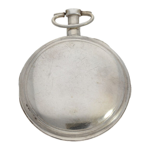 German silver open faced cylinder pocket watch Circa 1815 German silver open faced cylinder pocket watch Circa 1815