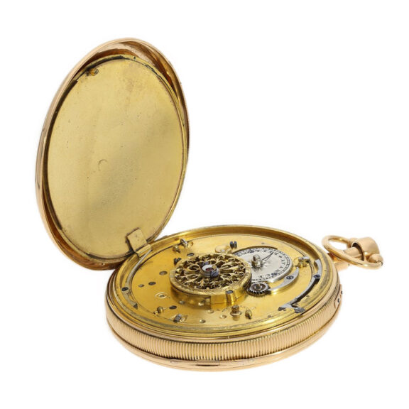 French gold quarter repeating pocket watch Circa 1820 French gold quarter repeating pocket watch Circa 1820