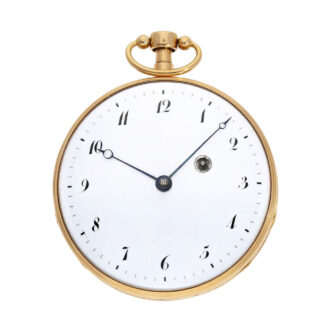 French gold quarter repeating pocket watch Circa 1820
