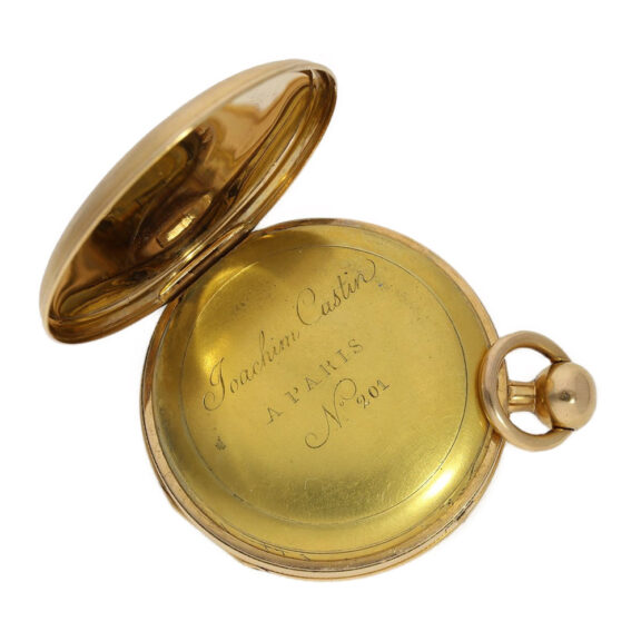 French gold quarter repeating pocket watch Circa 1820 French gold quarter repeating pocket watch Circa 1820