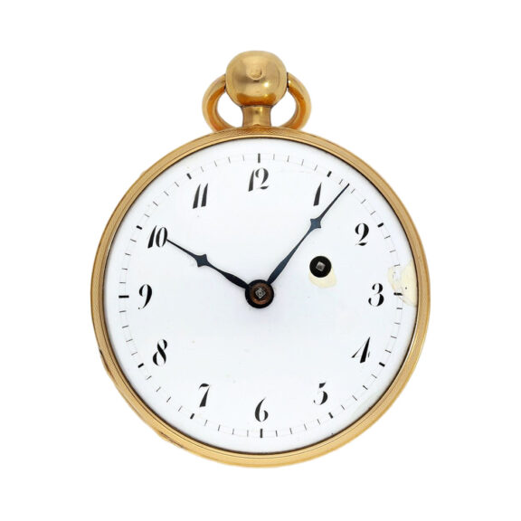 French gold quarter repeating pocket watch Circa 1820 French gold quarter repeating pocket watch Circa 1820
