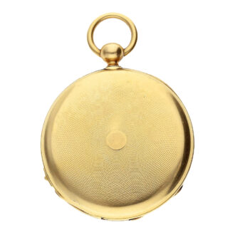 French gold Seconde Morte pocket watch Circa 1828-1980