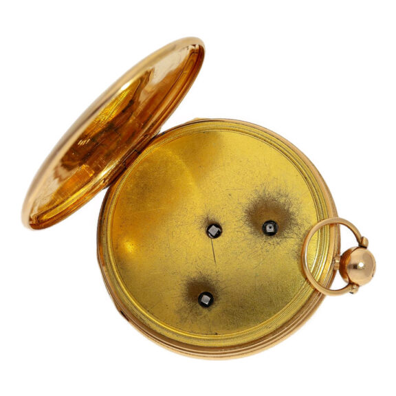 French 18K gold Seconde Morte pocket watch Circa 1830 French 18K gold Seconde Morte pocket watch Circa 1830