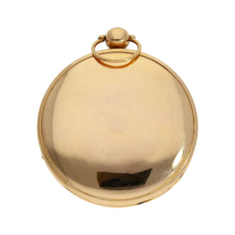 French 18K gold Seconde Morte pocket watch Circa 1830