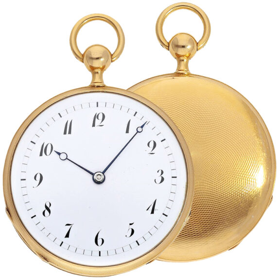 French repeating watch with cylinder escapement Circa 1820