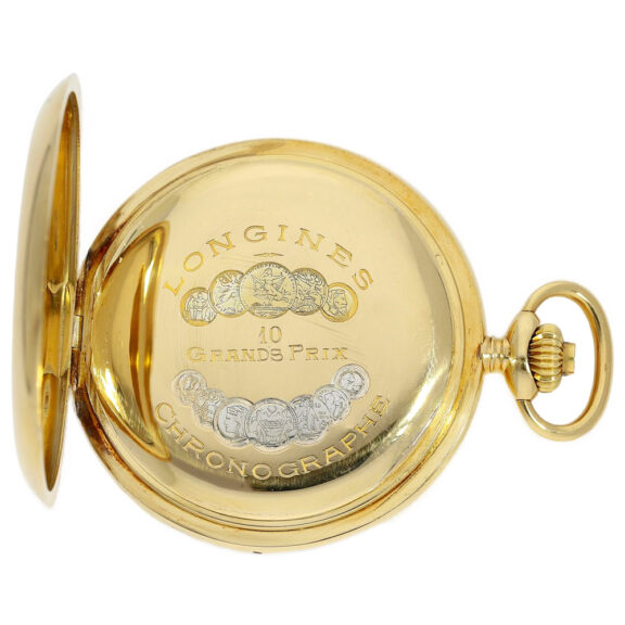 Swiss 18K gold doctors watch with register Circa 1915 Swiss 18K gold doctors watch with register Circa 1915