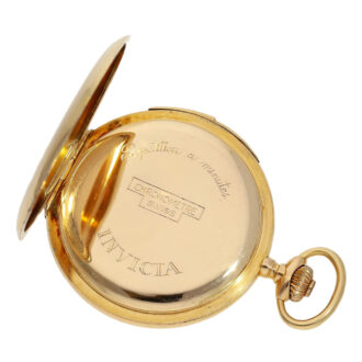 Swiss 18K gold minute repeating pocket watch Circa 1900