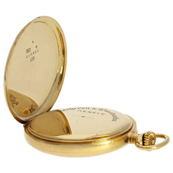 Extremely rare Swiss 18K gold Chronomètre Royal watch Circa 1910 Extremely rare Swiss 18K gold Chronomètre Royal watch Circa 1910