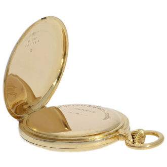 Large Swiss gold open faced keyless lever watch Circa 1910