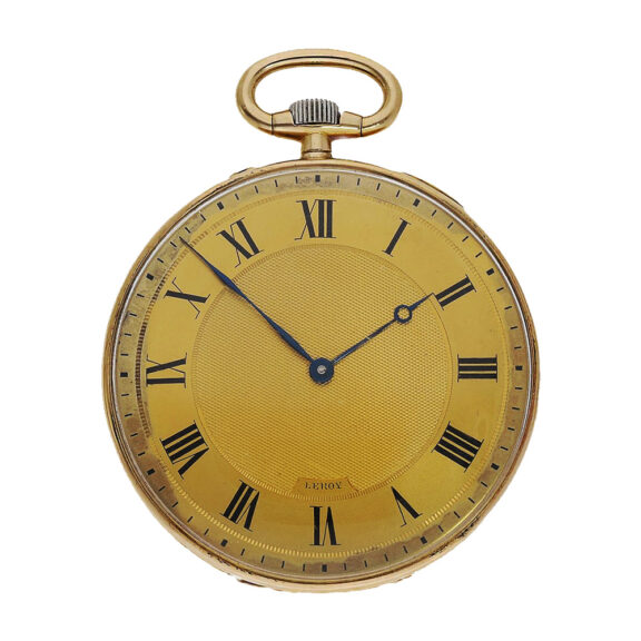 French gold/white gold observation chronometer watch Circa 1895 French gold/white gold observation chronometer watch Circa 1895