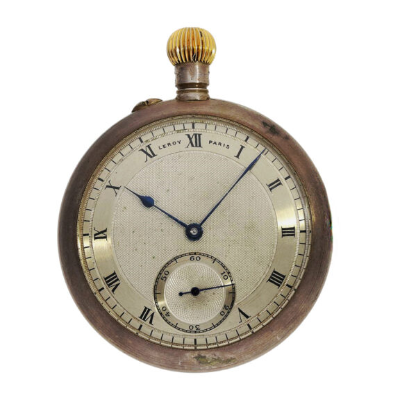Rare French silver observatory chronometer watch Circa 1897-1898 Rare French silver observatory chronometer watch Circa 1897-1898