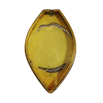 Rare gold, onyx and rock crystal Art Deco neck watch Circa 1925