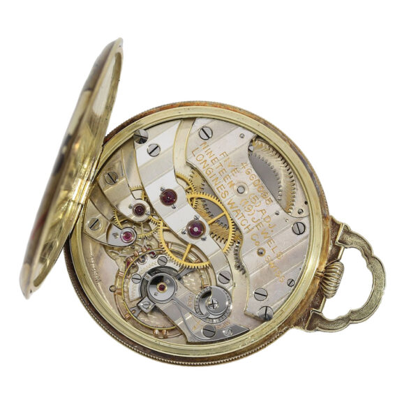 Very rare Swiss gold and enamel Art Deco dress watch Circa 1928 Very rare Swiss gold and enamel Art Deco dress watch Circa 1928