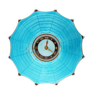 Swiss enamelled form watch in the shape of an umbrella Circa 1920
