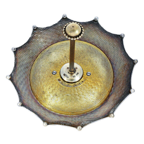Swiss enamelled form watch in the shape of an umbrella Circa 1920 Swiss enamelled form watch in the shape of an umbrella Circa 1920