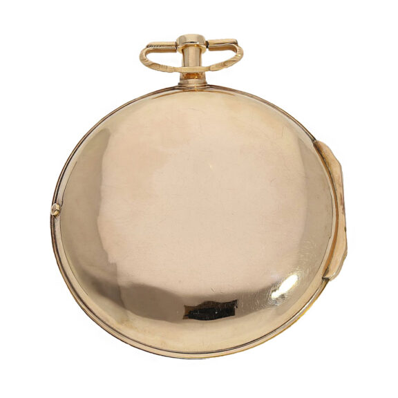 German 18K red gold double-cased verge pocket watch Circa 1795 German 18K red gold double-cased verge pocket watch Circa 1795