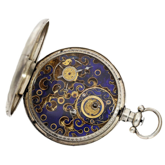 Swiss centre seconds duplex for the Chinese market Circa 1850 Swiss centre seconds duplex for the Chinese market Circa 1850