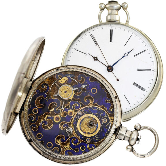 Swiss centre seconds duplex for the Chinese market Circa 1850