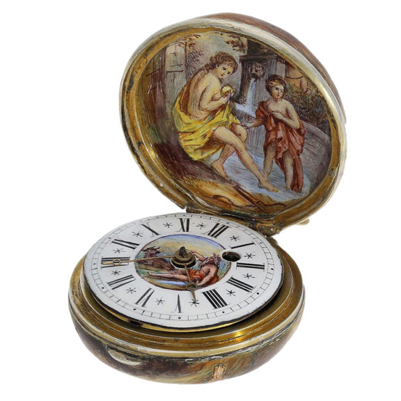 Austrian ladies watch with mythological scene Circa 1830 Austrian ladies watch with mythological scene Circa 1830