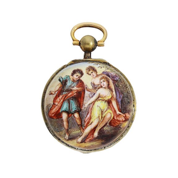 Austrian ladies watch with mythological scene Circa 1830 Austrian ladies watch with mythological scene Circa 1830