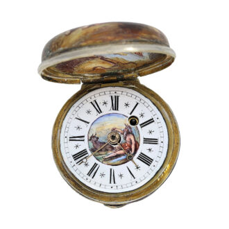 Austrian ladies watch with mythological scene Circa 1830 Austrian ladies watch with mythological scene Circa 1830
