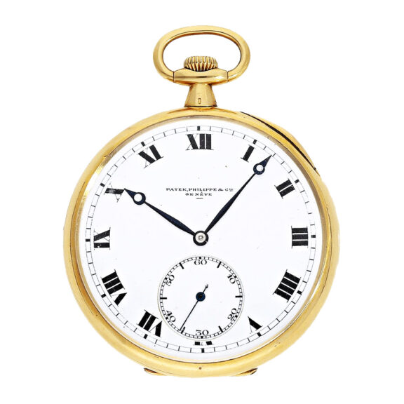 Swiss 18K gold gentleman’s lever pocket watch Circa 1918 Swiss 18K gold gentleman’s lever pocket watch Circa 1918
