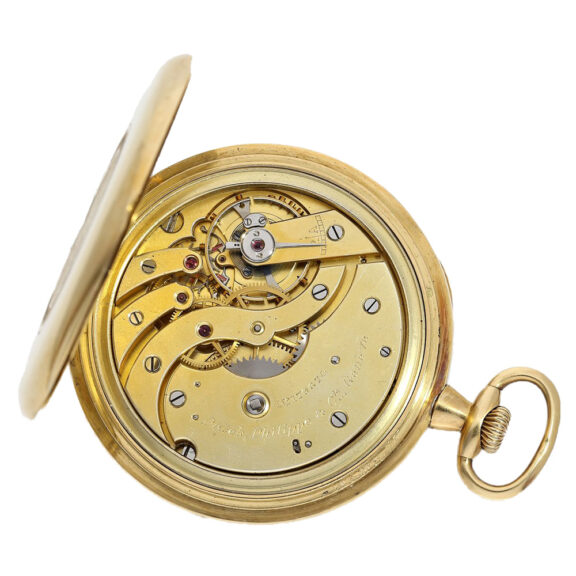 Swiss 18K gold gentleman’s lever pocket watch Circa 1918 Swiss 18K gold gentleman’s lever pocket watch Circa 1918