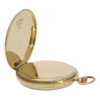 Swiss 18K gold gentleman’s lever pocket watch Circa 1918