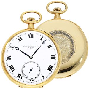 Swiss 18K gold gentleman’s lever pocket watch Circa 1918