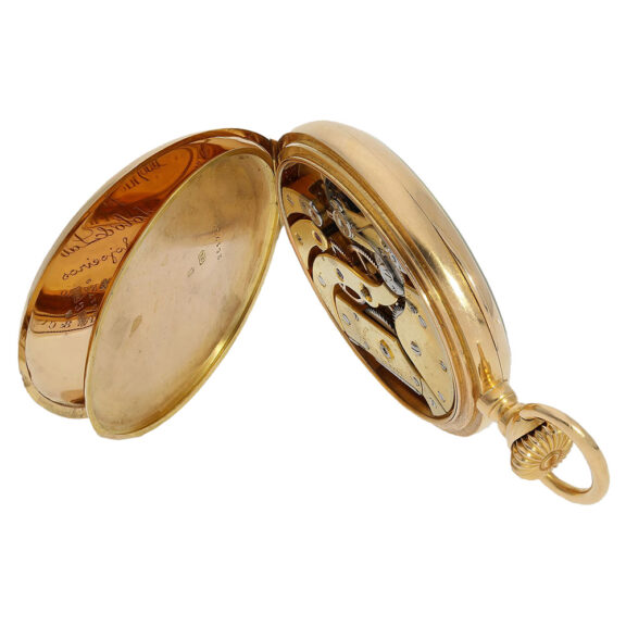 Large Swiss 18K gold Chronometro Gondolo watch Circa 1910 Large Swiss 18K gold Chronometro Gondolo watch Circa 1910