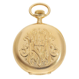 Large Swiss 18K gold Chronometro Gondolo watch Circa 1910