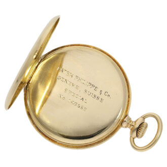 Swiss 18K gold anchor chronometer in special quality Circa 1909