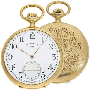 Heavy Swiss 18K gold Chronomètre Royal watch Circa 1910
