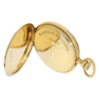 Heavy Swiss 18K gold Chronomètre Royal watch Circa 1910