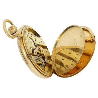 Heavy Swiss 18K gold Chronomètre Royal watch Circa 1910