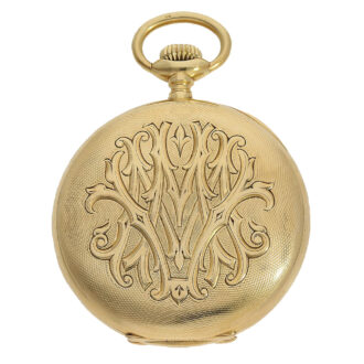 Heavy Swiss 18K gold Chronomètre Royal watch Circa 1910