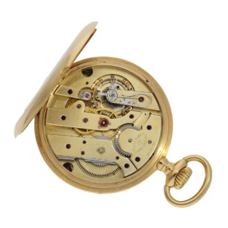 Rare Swiss 18K gold Chronomètre Royal watch Circa 1910