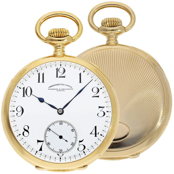 Rare Swiss 18K gold Chronomètre Royal watch Circa 1910