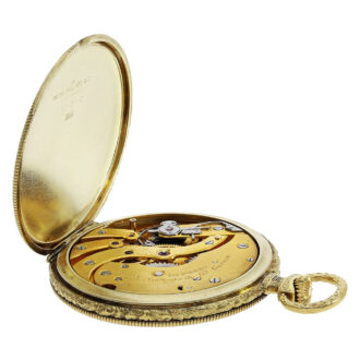 Swiss 18K gold Patek Philippe Breguet-type dress watch Circa 1920