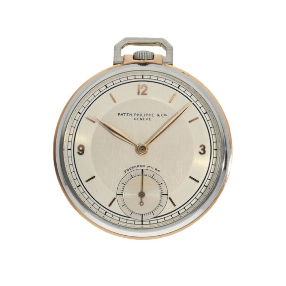 Swiss lever precision watch in white and pink gold Circa 1933 Swiss lever precision watch in white and pink gold Circa 1933