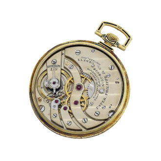 Swiss 2-colour gold enamel Art Deco dress watch Circa 1935
