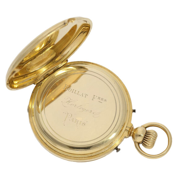 Swiss gold independent dead-second chronograph Circa 1860 Swiss gold independent dead-second chronograph Circa 1860