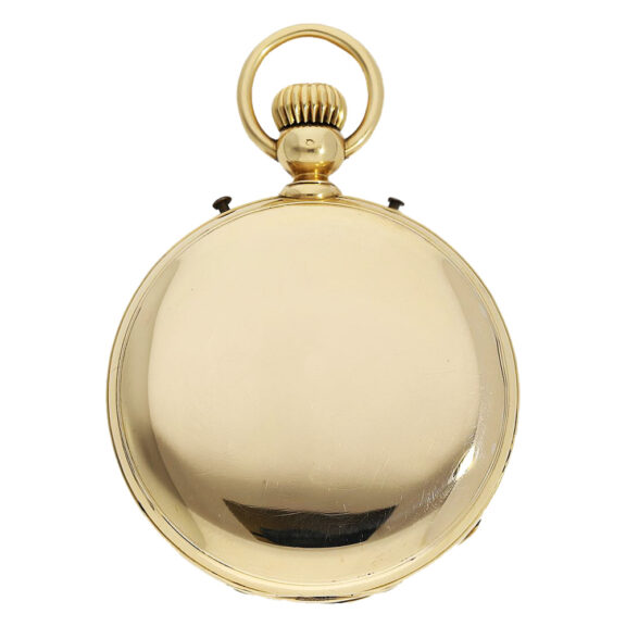 Swiss gold independent dead-second chronograph Circa 1860 Swiss gold independent dead-second chronograph Circa 1860